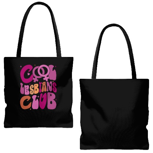 Cool Lesbians Club Cool Pride Club Pride Tote Bags (AOP)