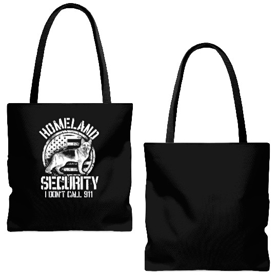 HOMELAND SECURITY Tote Bags (AOP)