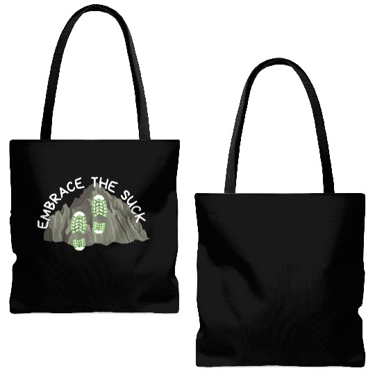 Embrace the Suck! Tote Bags (AOP)