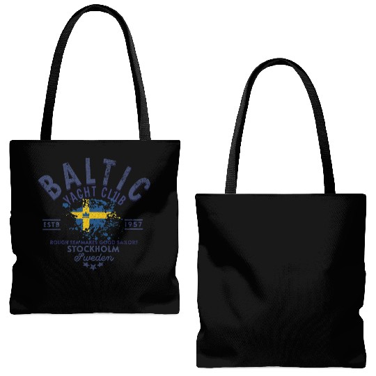 Baltic Yacht Club Stockholm Design Tote Bags (AOP)