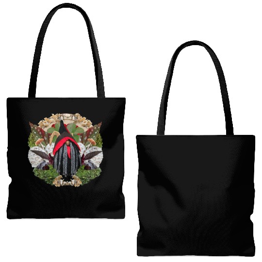 Krampus in Nature Tote Bags (AOP)