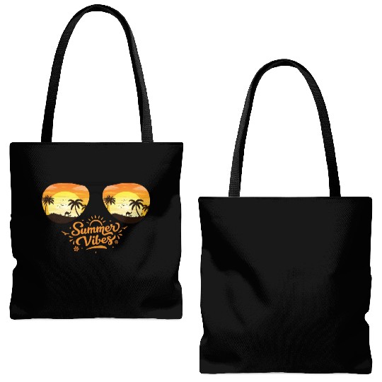 SUMMER VIBES Tote Bags (AOP)