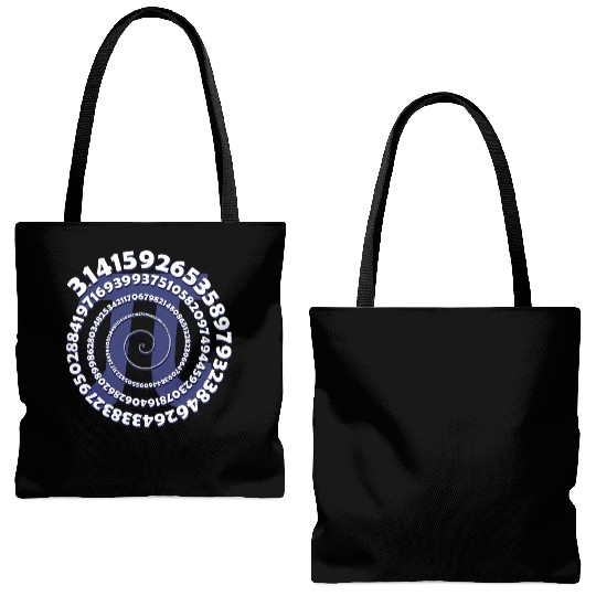 3.14 Math Teacher Pi National Day Tote Bags (AOP) Geek Nerd