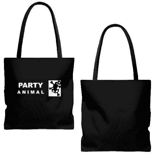 Party Animal 2 Tote Bags (AOP)