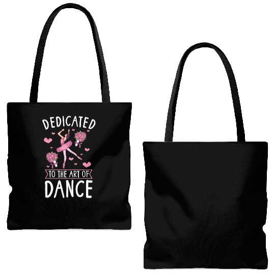 Ballet Ballerina Dance Dancer Dancing Ballet Gift Tote Bags (AOP)