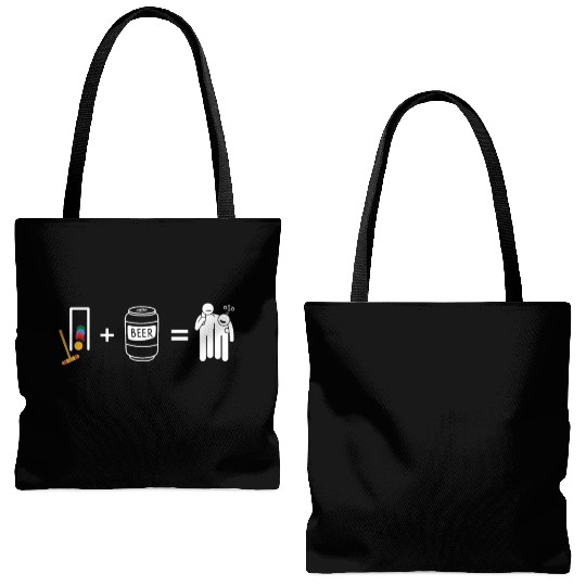 Lawn Game - Golf Croquet Player Tote Bags (AOP)