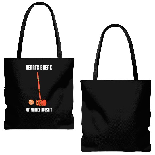 Lawn Game - Golf Croquet Player Tote Bags (AOP)