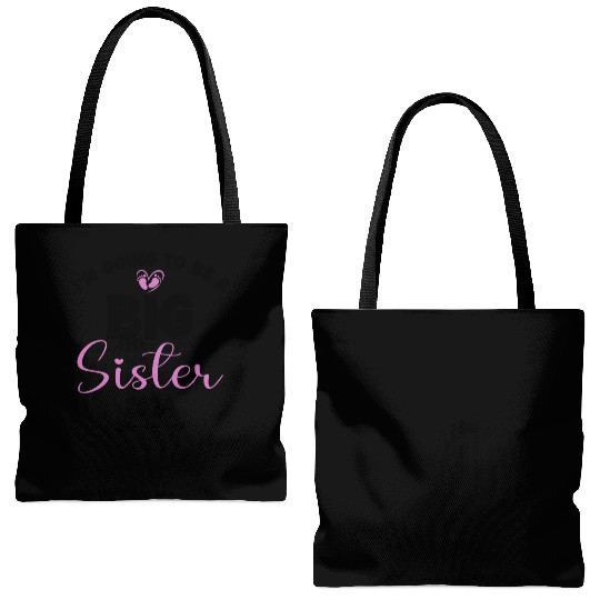 i'm going to be a bog sister 2024 Tote Bags (AOP)