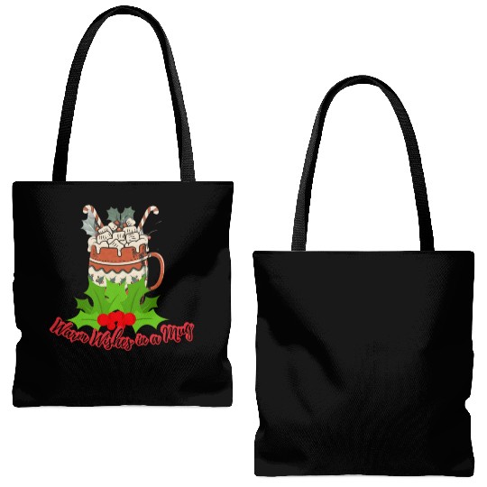 Festivity Mug- Season's greetings Tote Bags (AOP)