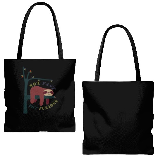 Not fast, not furious, and lightweight Tote Bags (AOP)