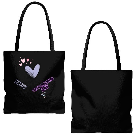 Happy Grandparents Day Tote Bags (AOP)