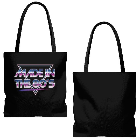 made in the 80s Tote Bags (AOP)