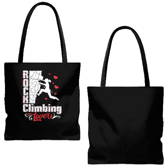 Rock Climbing Lover Tote Bags (AOP)