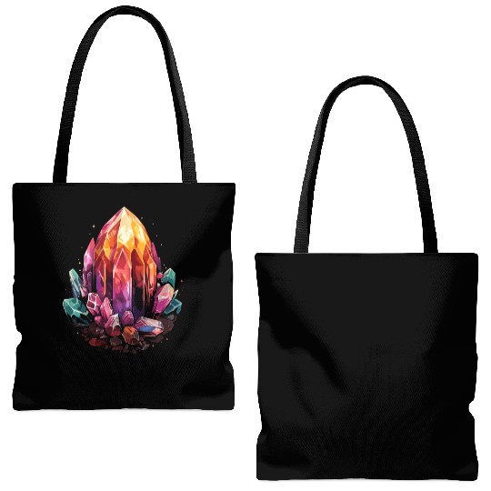 Lapidary Artist Gemstone Stone Collecting Stone Tote Bags (AOP)