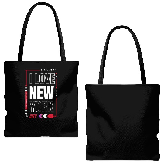 T ShirtI love new york Tote Bags (AOP)