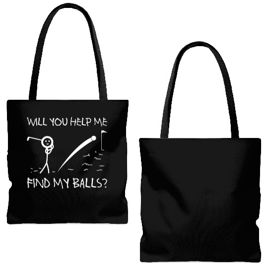 Golf Course Golf Players Tote Bags (AOP)