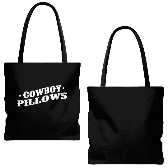 Cowboy Pillows Southern Girl Texas Lady Funny Tote Bags (AOP)