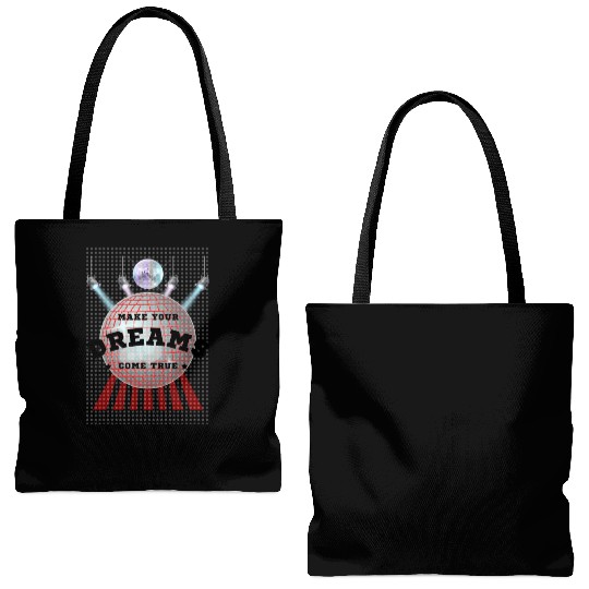 Make Your Dreams Come True with Disco Ball Design Tote Bags (AOP)