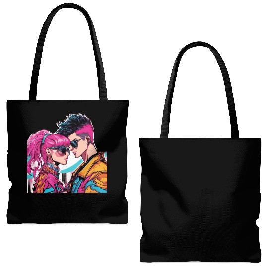 Y2K Fashion Tote Bags (AOP)