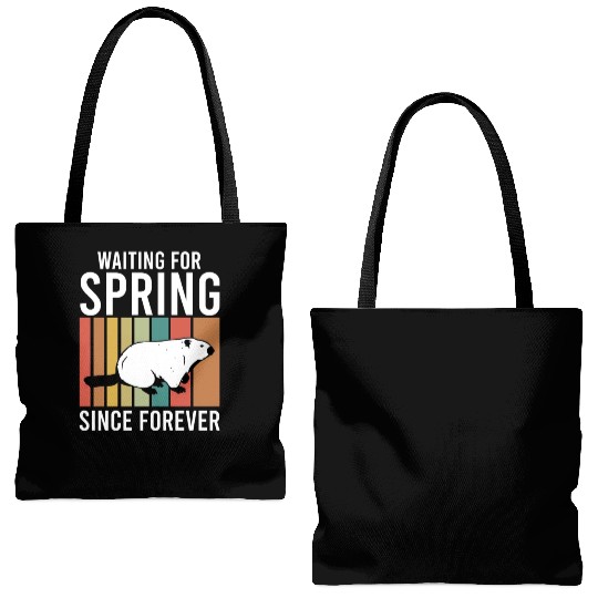 Groundhog Day 2024 Enthusiast February 2nd Tote Bags (AOP)