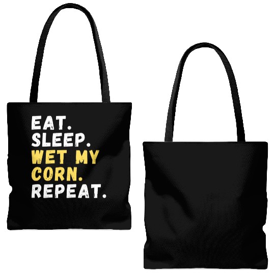 Maize Grower Home Gardening Cornfield Tote Bags (AOP)