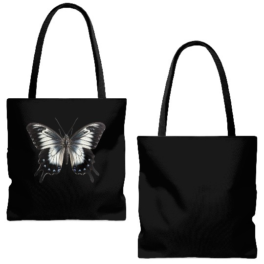 Butterfly Colorful Enchanting Delicate Insects Tote Bags (AOP)