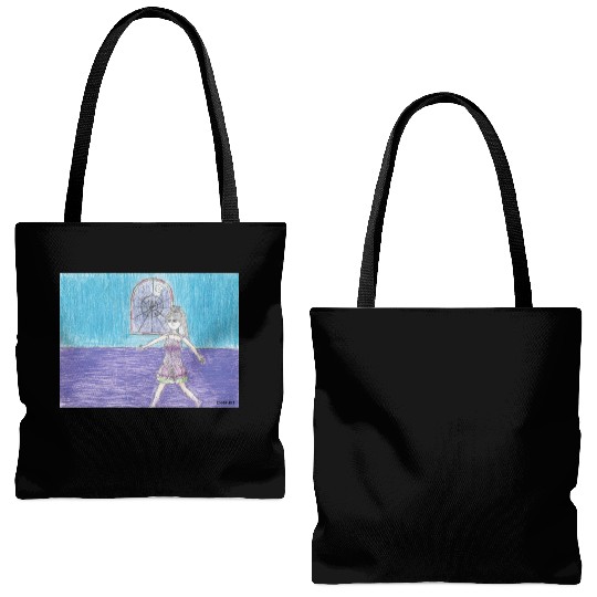 Dance of the Sugar Plum Fairy Nutcracker Scene Tote Bags (AOP)