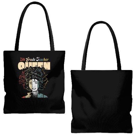 7th Grade Teacher Black History Month Tote Bags (AOP)