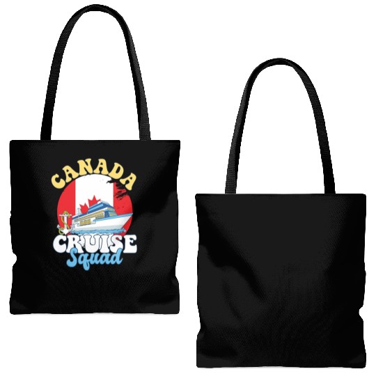Canada Cruise Squad Family Vacation Trip Tote Bags (AOP)