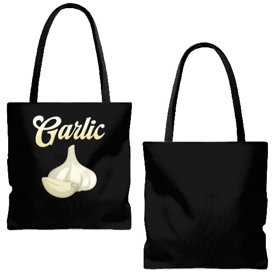 Garlic lover, Garlic Head, Garlic gift Tote Bags (AOP)