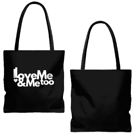 I love me and me too3 Tote Bags (AOP)