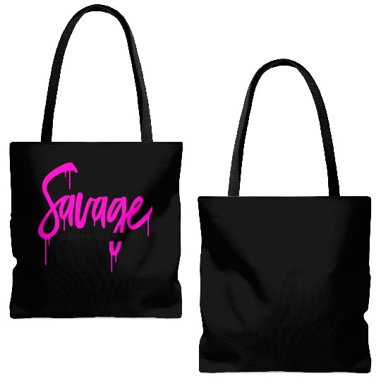 Savage classy bougie ratchet Tote Bags (AOP)