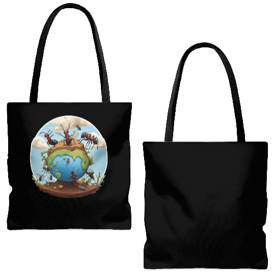 Whispers of Gaia: A Miniature Ballet Tote Bags (AOP)