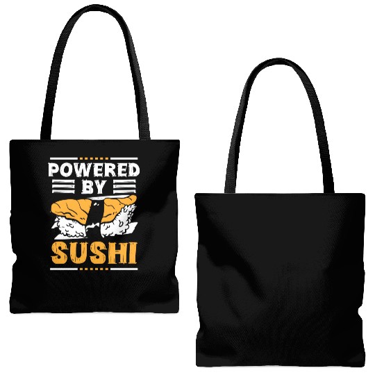 Japanese Roll Maki Cuisine Tote Bags (AOP)