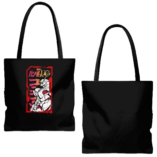 Gundam unicorn Tote Bags (AOP)