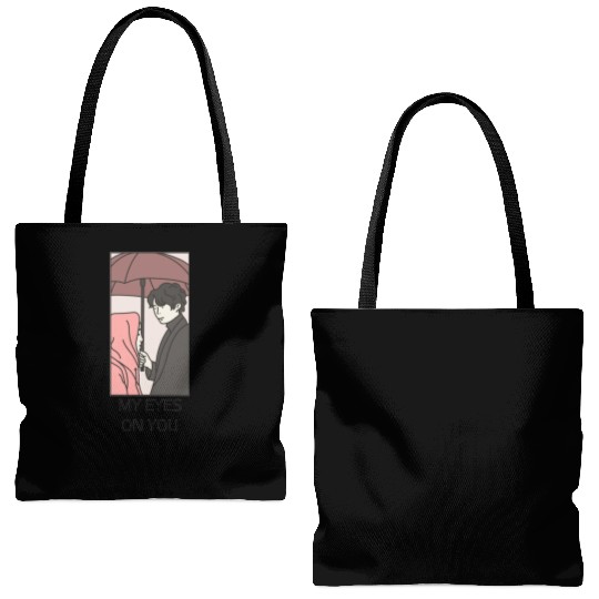 My Eyes On You Tote Bags (AOP)