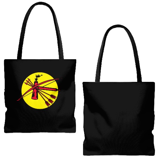 The Great Seal of Choctaw Nation of Oklahoma Tote Bags (AOP)