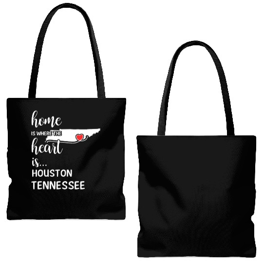 Houston County Tennessee Is Where My Heart Is Gift Tote Bags (AOP)