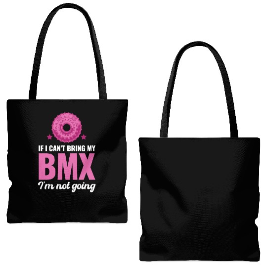 If I Can't Bring My BMX I'm Not Going! Automobile Tote Bags (AOP)