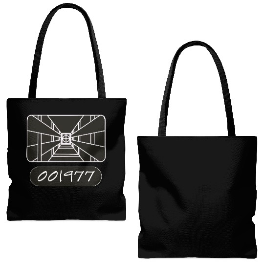 Stay On Target - 1977 Classic Tote Bags (AOP)