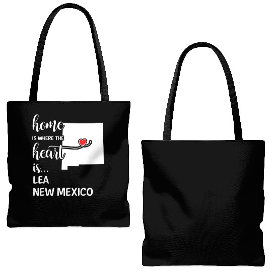 Lea County New Mexico Is Where My Heart Is Gift Tote Bags (AOP)