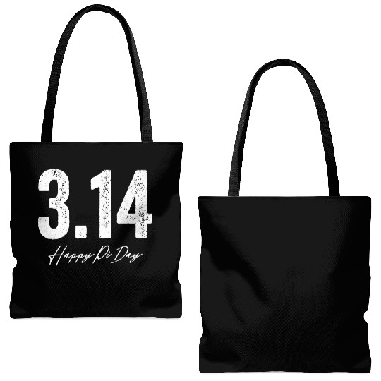 Happy Pi Day Tote Bags (AOP)