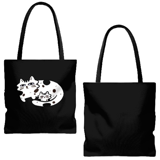 Cat Mom Tote Bags (AOP)