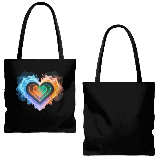 Valentine Tote Bags (AOP)