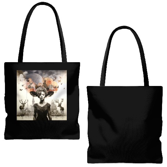Lets go Bambi Tote Bags (AOP)