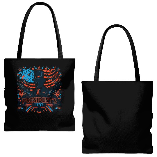 history of us presidents day Tote Bags (AOP)