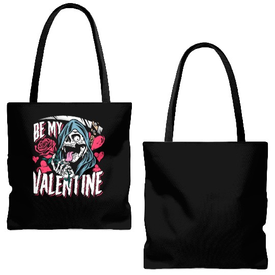 Be my valentine | love feast day Tote Bags (AOP)