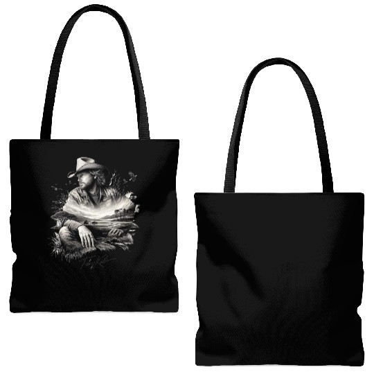 Toby Keith Tote Bags (AOP)