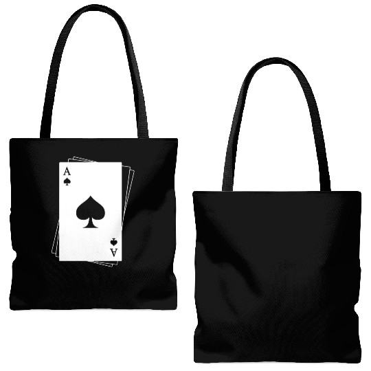 Ace of Spades Tote Bags (AOP)