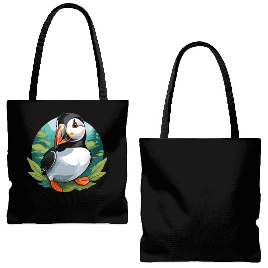 Puffin Tote Bags (AOP)